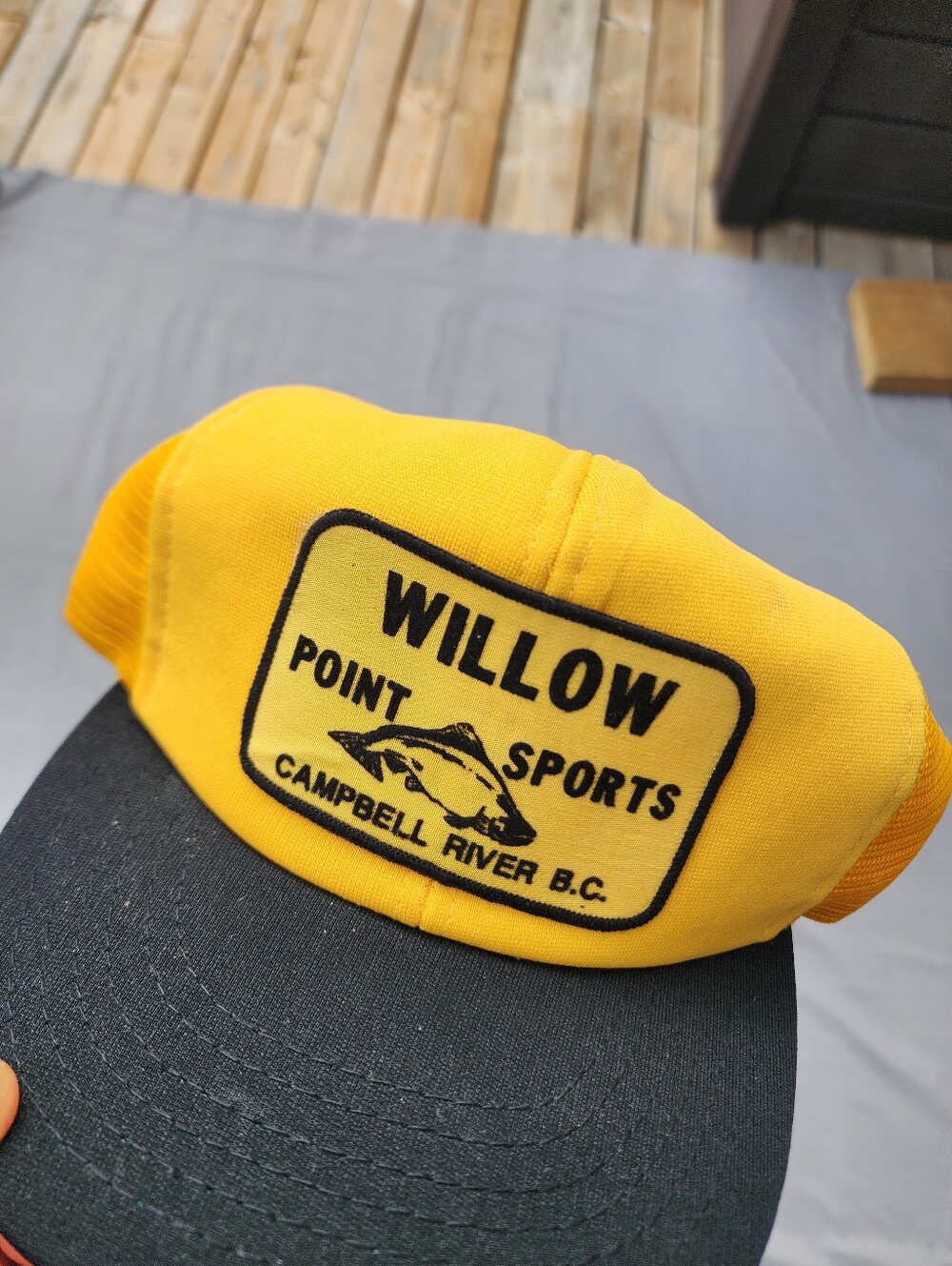 Vintage 80s Snapback Hat Ted Fletcher Trucker NHL NFL MLB 1908s Cap